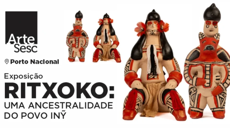 Sesc Porto Nacional, no Tocantins, recebe exposição sobre o povo Inỹ e programação com histórias indígenas gratuitas