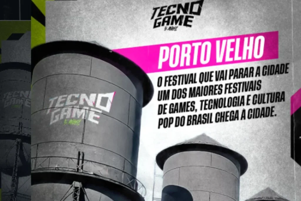 Tecnogame transforma Porto Velho em polo de inovação, games e cultura geek