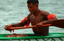 Exposição fotográfica do paraense Alexandre Baena registra tradições esportivas dos povos do Xingu