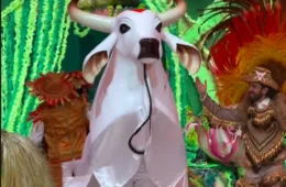 Garantido celebra o respeito e o sangue ancestral no Bumbódromo na 2ª noite