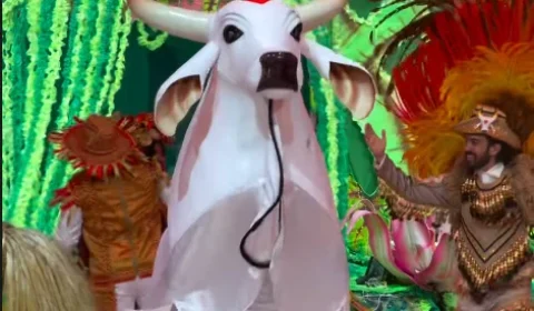 Garantido celebra o respeito e o sangue ancestral no Bumbódromo na 2ª noite