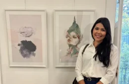 Aquarelista Tafinis Said de Roraima expõe obra no Palácio Baldaya, em Portugal