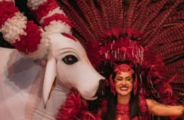 Isabelle Nogueira emociona em sua despedida como ‘Cunhã-Poranga’ do Garantido