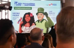 Nazaré Pereira e Luiz Peixoto Ramos, o Jabutigão são os homenageados da 29ª Feira Pan-Amazônica do Livro e das Multivozes