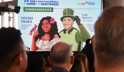 Nazaré Pereira e Luiz Peixoto Ramos, o Jabutigão são os homenageados da 29ª Feira Pan-Amazônica do Livro e das Multivozes