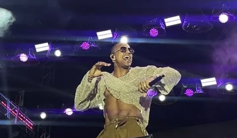 EXPLODIU: Léo Santana leva multidão à abertura da Expofeira