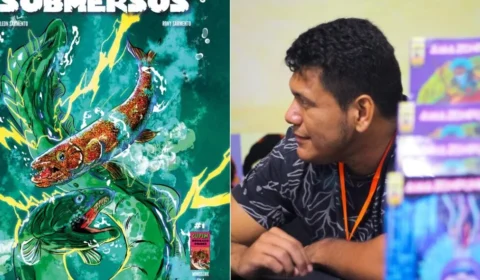 Artista amazonense lança HQ “Submersos” com terror nas profundezas da Amazônia