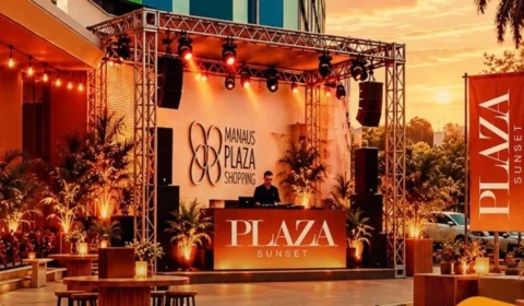 FIM DE TARDE SEM DESCULPA: Plaza Sunset reúne DJs em evento gratuito em Manaus