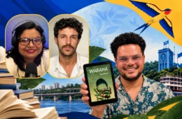 Literatura amazônica ganha destaque com mediação de Bruna Chagas em eventos culturais no Amazonas