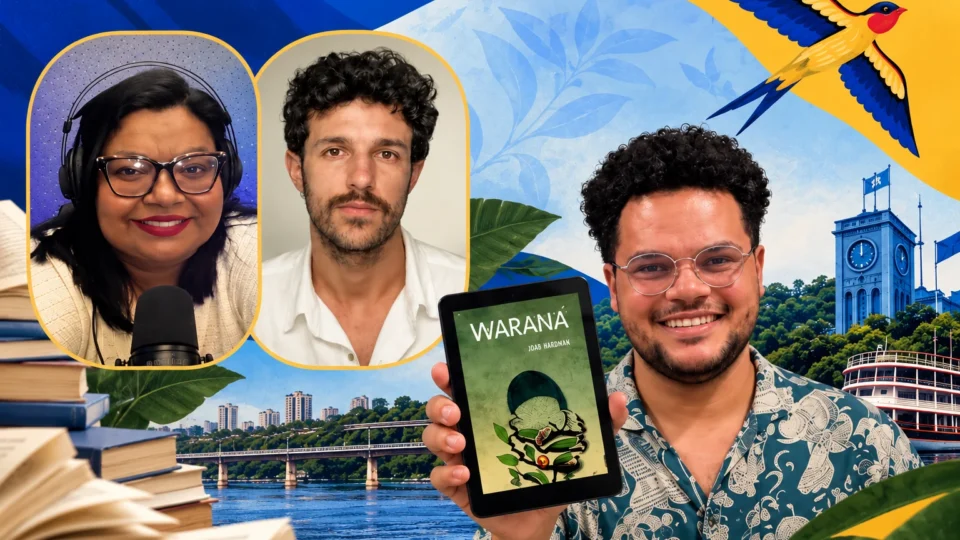 Jornalista Bruna Chagas mediará roda de conversa com vencedor do prêmio sesc de literatura e lançamento de wanara