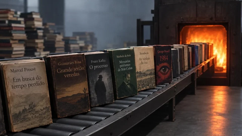 O martírio dos livros!